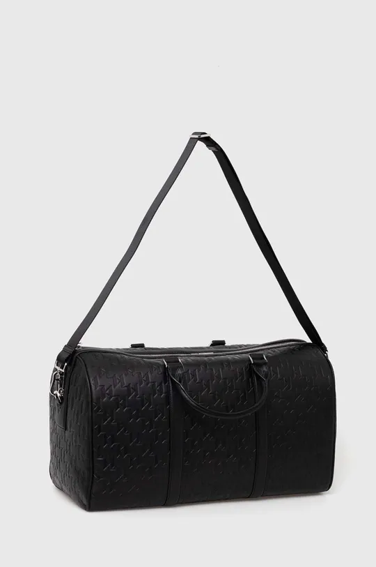 Kožna torba Karl Lagerfeld crna