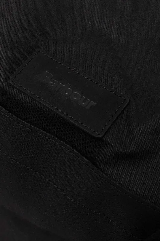 black Barbour bag Explorer Wax Duffle Bag