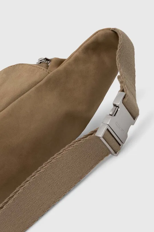 Usnjena opasna torbica AllSaints WASHED LTHR BUMBAG Glavni material: Ovčja koža Podloga: Organski bombaž