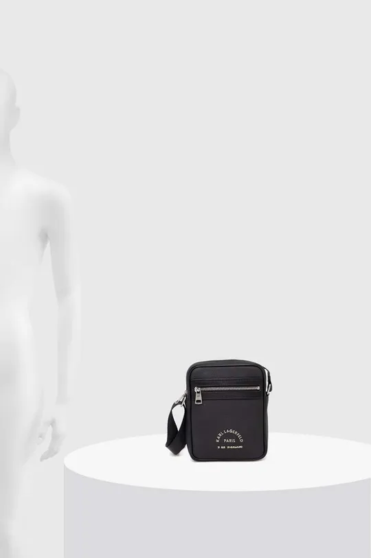 Usnjena torbica za okoli pasu Karl Lagerfeld