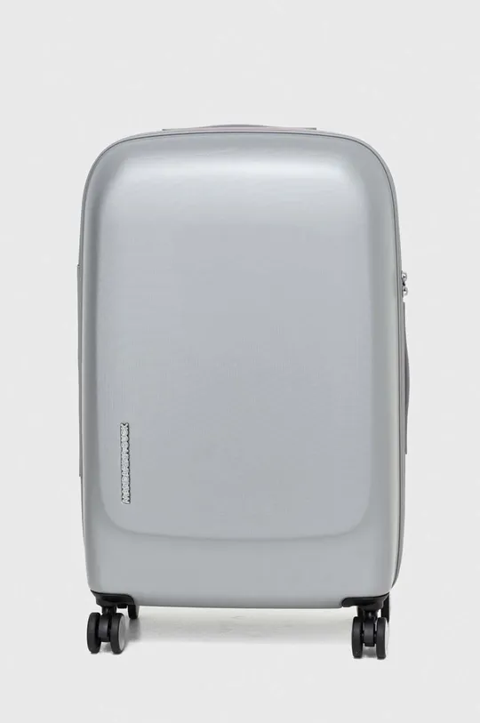 srebrny Mandarina Duck walizka D-DROP 2.0 Unisex