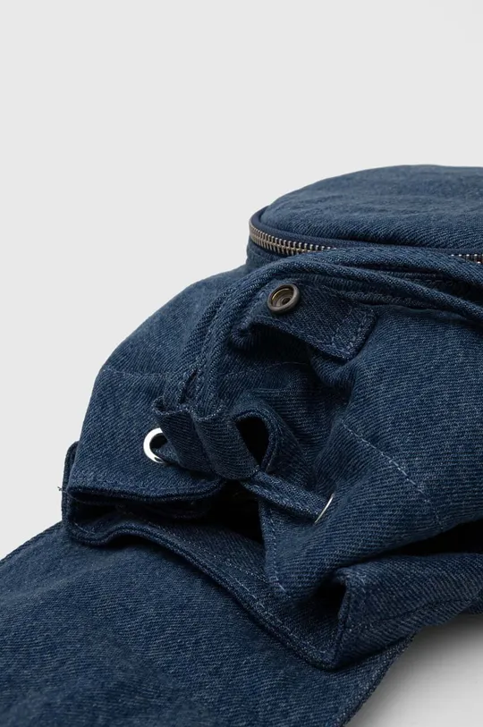 niebieski Levi's plecak jeansowy