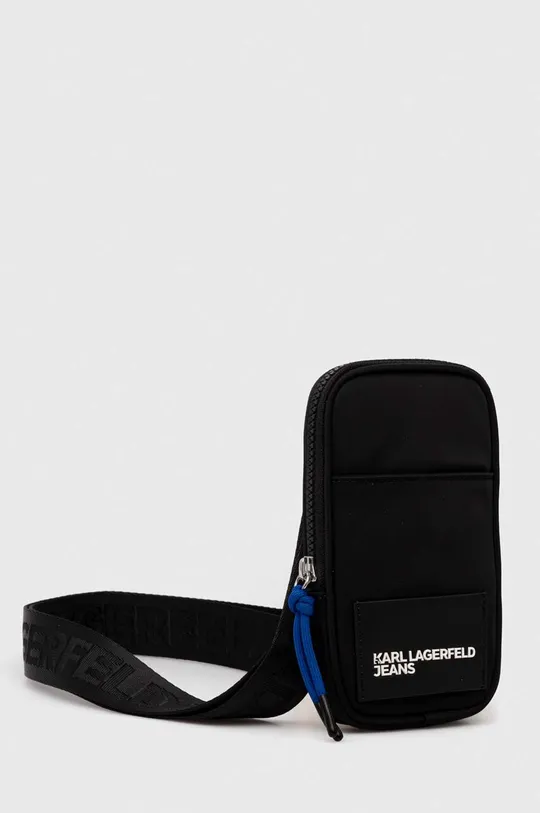 Karl Lagerfeld Jeans custodia per telefono nero