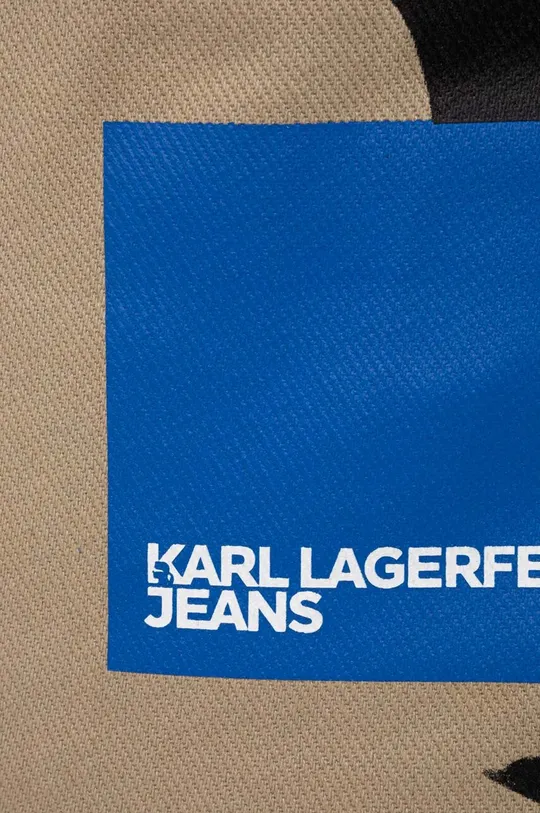 Torba Karl Lagerfeld Jeans Glavni material: 100 % Bombaž Podloga: 60 % Recikliran bombaž, 40 % Bombaž