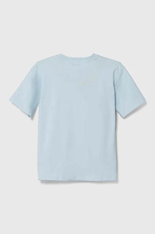 Calvin Klein Jeans t-shirt dziecięcy niebieski