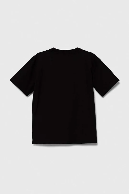 Otroška kratka majica Calvin Klein Jeans črna