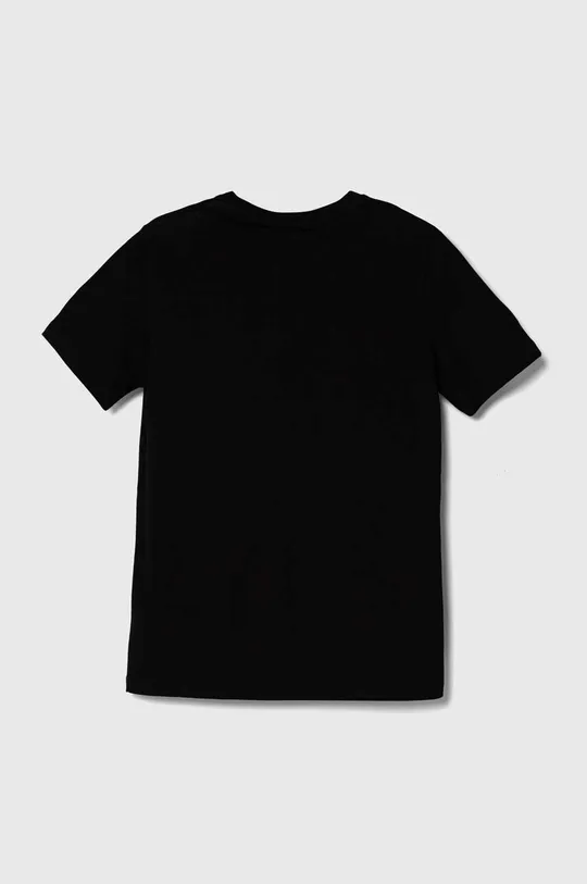Detské bavlnené tričko Calvin Klein Jeans čierna