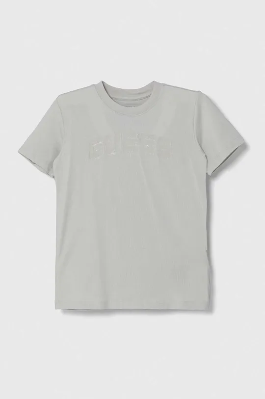 сірий Дитяча футболка Guess Для хлопчиків