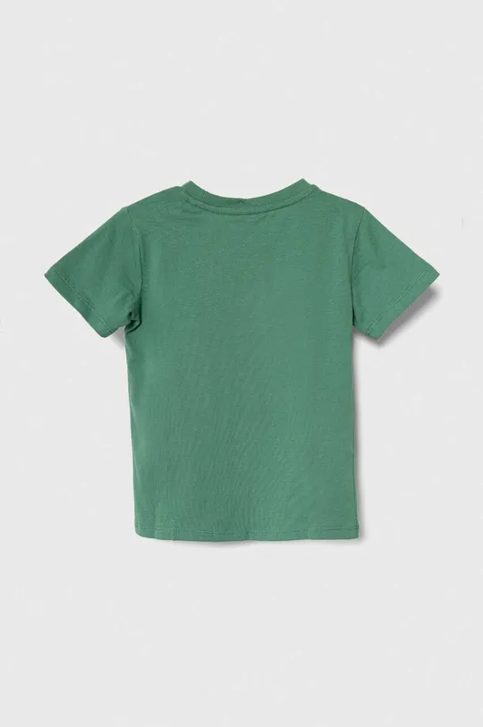 Детская хлопковая футболка Guess зелёный
