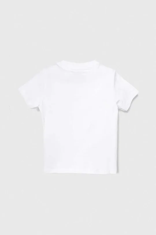 Guess t-shirt bawełniany dziecięcy biały