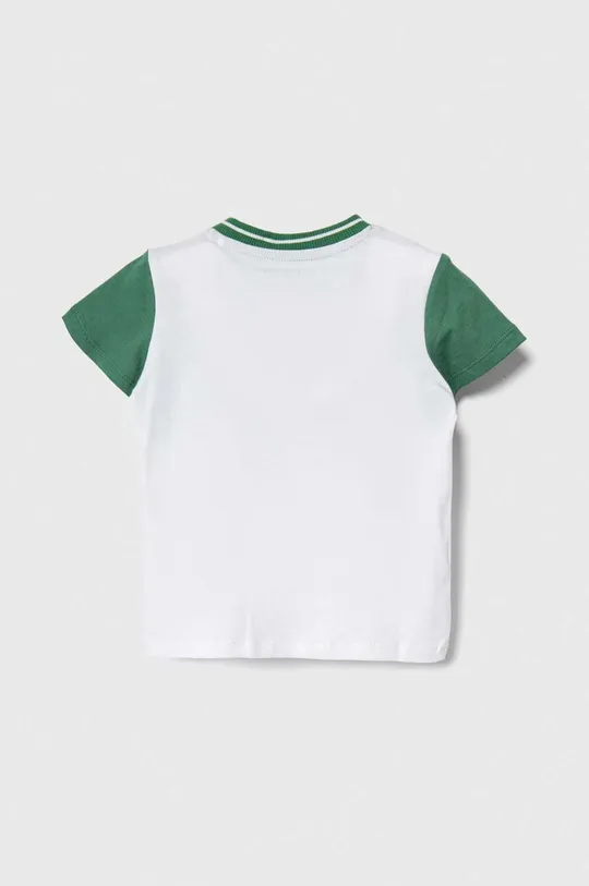 Детская хлопковая футболка Guess зелёный