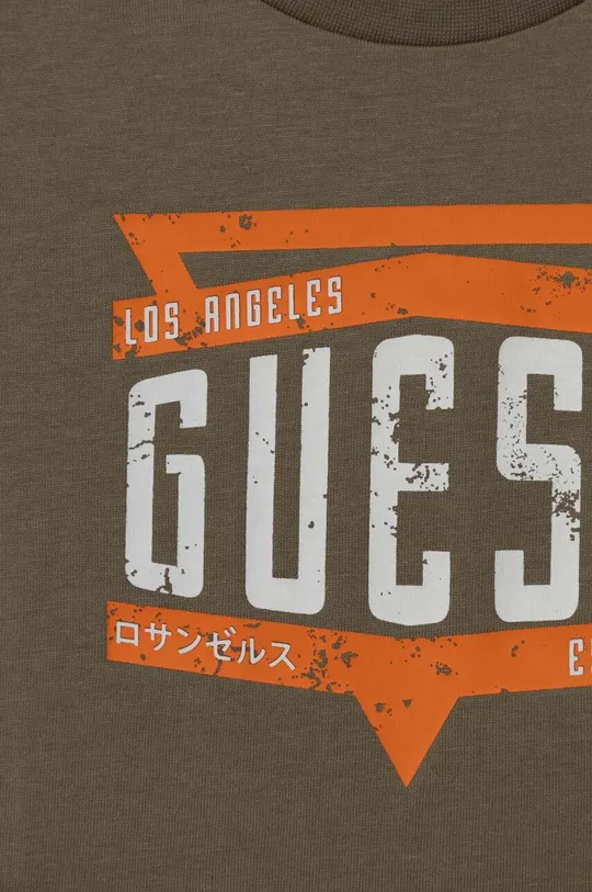 Guess t-shirt bawełniany 100 % Bawełna