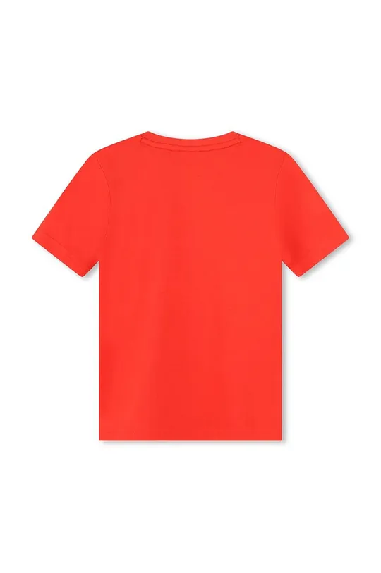 Otroška bombažna kratka majica BOSS rdeča
