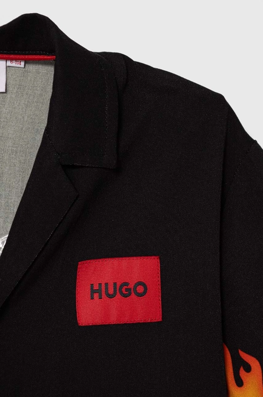 Παιδικό βαμβακερό πουκάμισο HUGO 100% Βαμβάκι