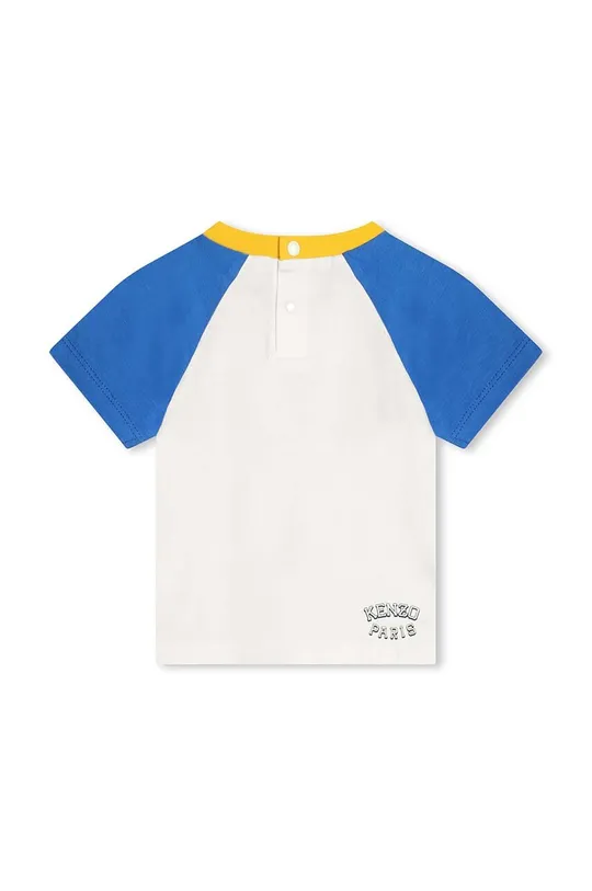 Kenzo Kids t-shirt bawełniany niemowlęcy biały