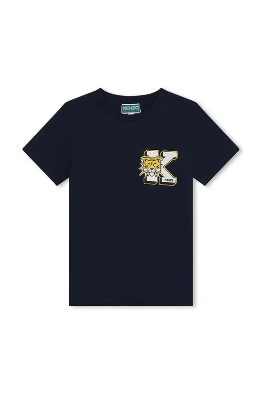 блакитний Дитяча бавовняна футболка Kenzo Kids Для хлопчиків