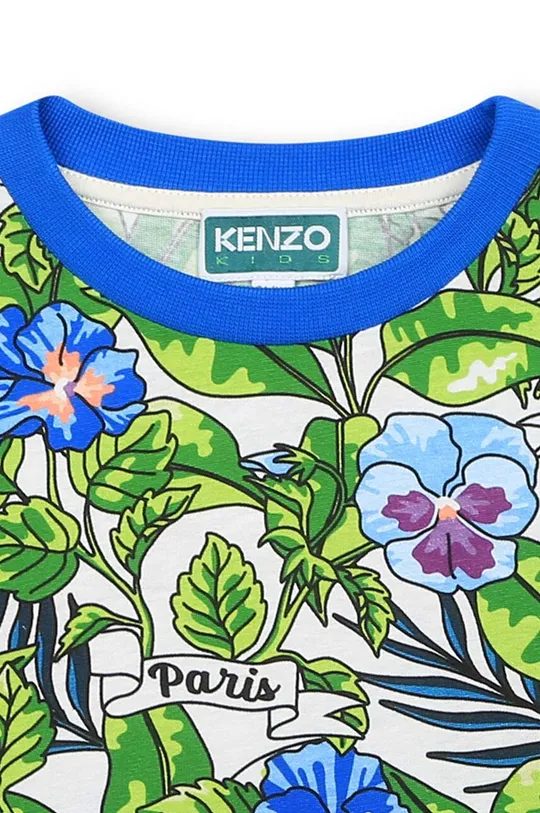 Otroška bombažna kratka majica Kenzo Kids 100 % Bombaž
