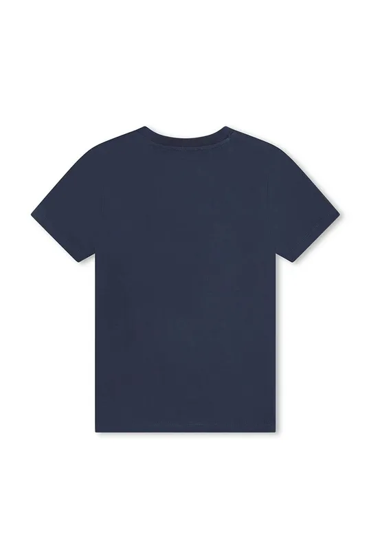 Детская хлопковая футболка Kenzo Kids голубой