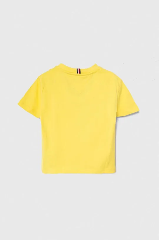 Tommy Hilfiger gyerek pamut póló sárga