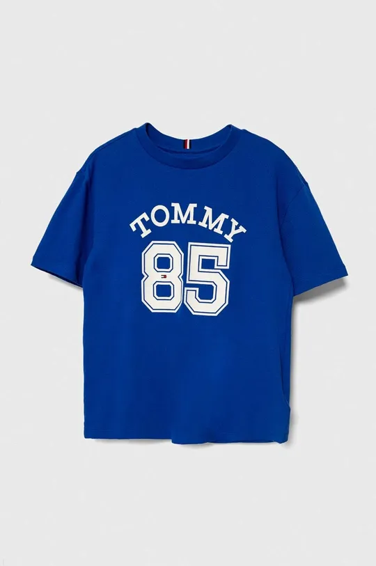 blu Tommy Hilfiger t-shirt in cotone per bambini Ragazzi