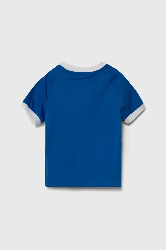 Παιδικό βαμβακερό μπλουζάκι adidas Originals μπλε