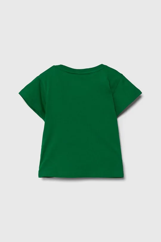 Παιδικό βαμβακερό μπλουζάκι adidas Originals TREFOIL TEE πράσινο