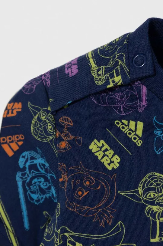 Дитяча бавовняна футболка adidas x Star Wars 100% Бавовна