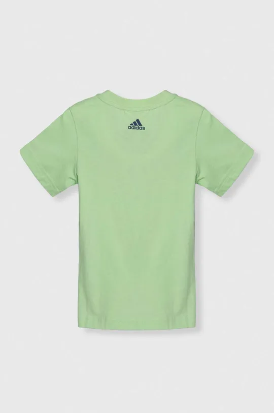adidas t-shirt bawełniany dziecięcy Materiał zasadniczy: 100 % Bawełna, Ściągacz: 95 % Bawełna, 5 % Elastan