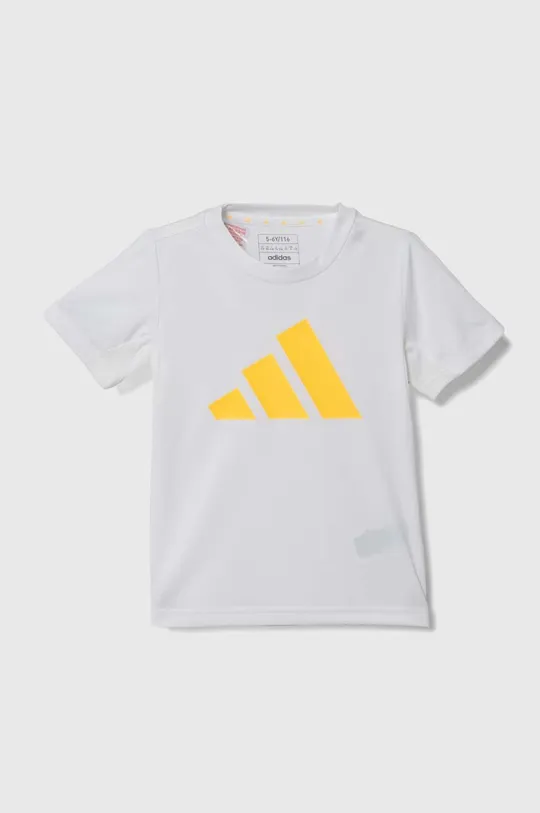 bela Otroška kratka majica adidas Fantovski