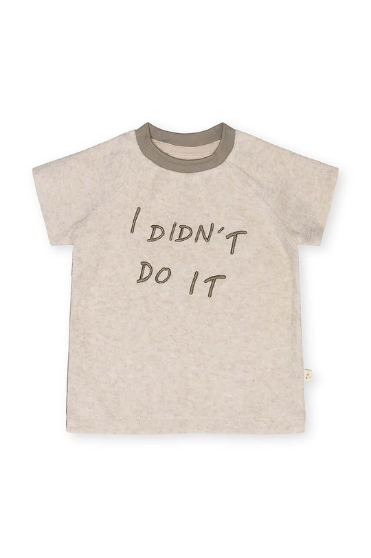 That's mine t-shirt in cotone per bambini Sylvester beige