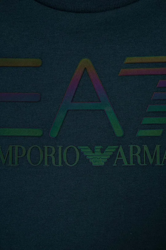 Detské bavlnené tričko EA7 Emporio Armani 100 % Bavlna