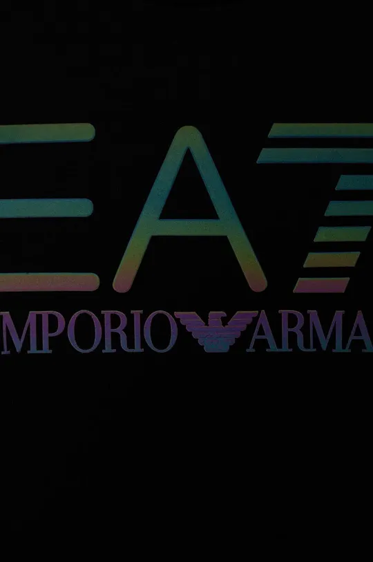 Otroška bombažna kratka majica EA7 Emporio Armani 100 % Bombaž