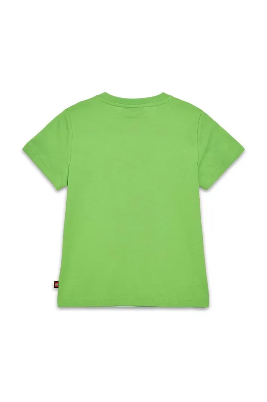 Детская хлопковая футболка Lego зелёный