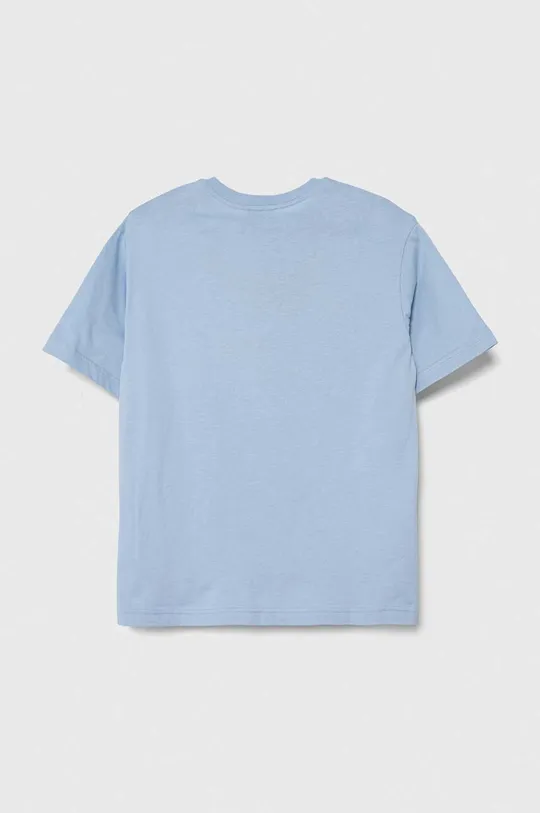 United Colors of Benetton t-shirt bawełniany dziecięcy niebieski