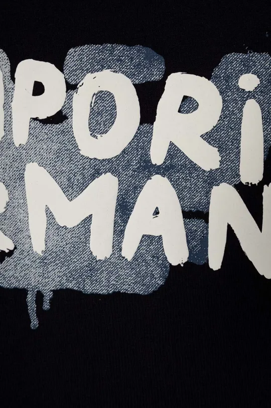 Otroška bombažna kratka majica Emporio Armani 3-pack