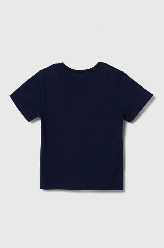 United Colors of Benetton t-shirt bawełniany dziecięcy granatowy