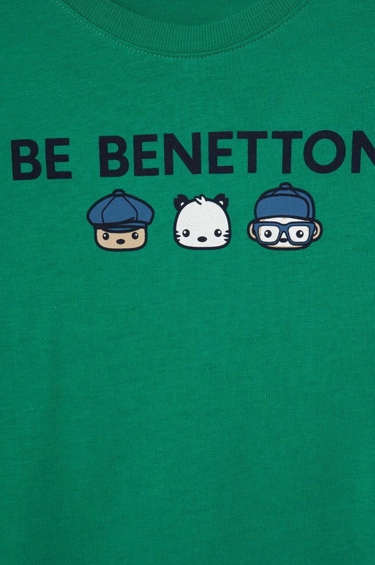 United Colors of Benetton t-shirt bawełniany dziecięcy 100 % Bawełna