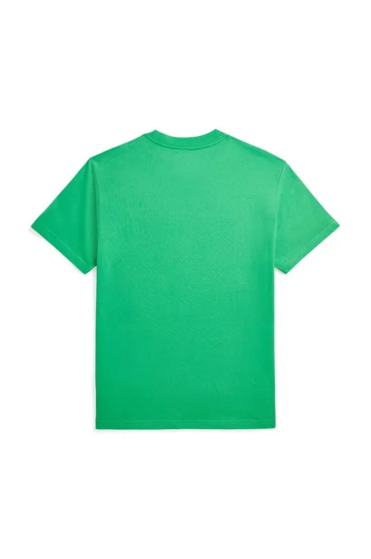 Παιδικό βαμβακερό μπλουζάκι Polo Ralph Lauren πράσινο