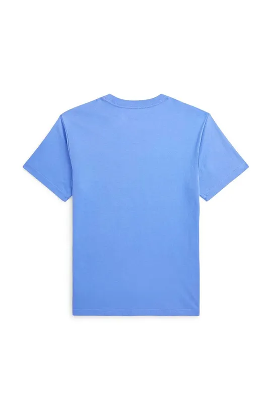 Dječja pamučna majica kratkih rukava Polo Ralph Lauren plava