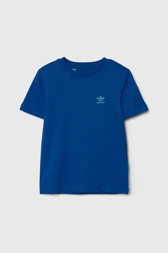 modrá Detské bavlnené tričko adidas Originals Chlapčenský