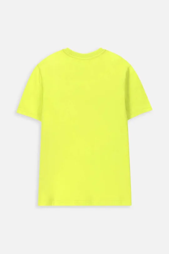 Coccodrillo t-shirt bawełniany dziecięcy zielony