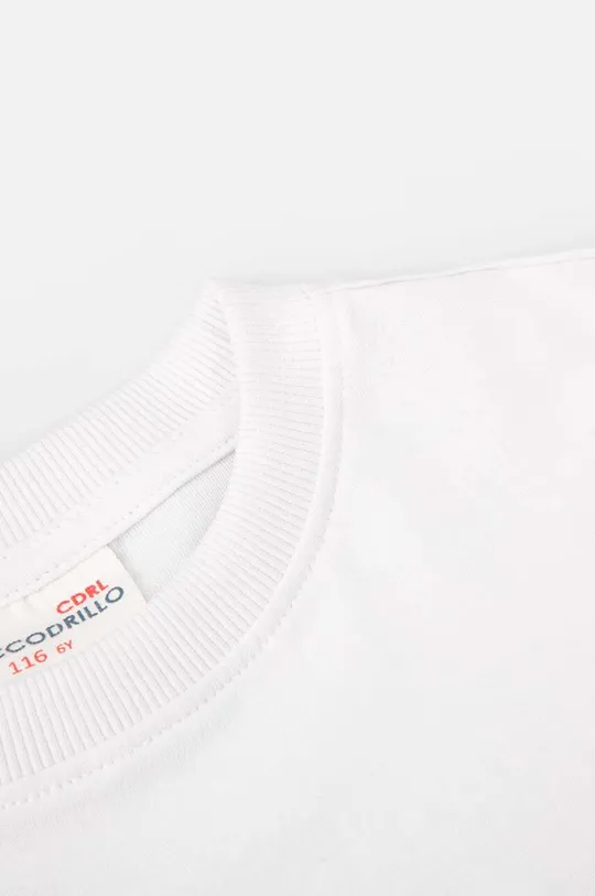 Dječja pamučna majica kratkih rukava Coccodrillo 100% Pamuk
