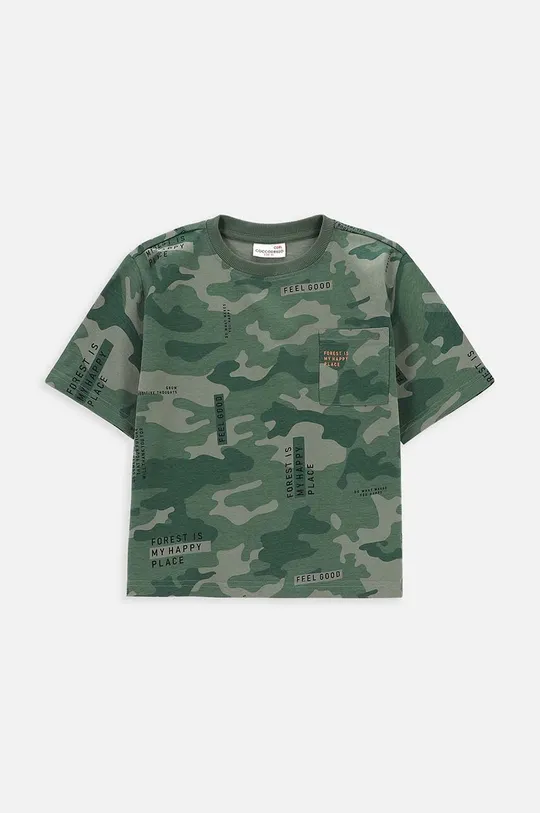 πράσινο Παιδικό μπλουζάκι Coccodrillo Για αγόρια