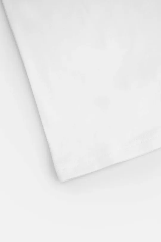 biały Coccodrillo top bawełniany dziecięcy 2-pack