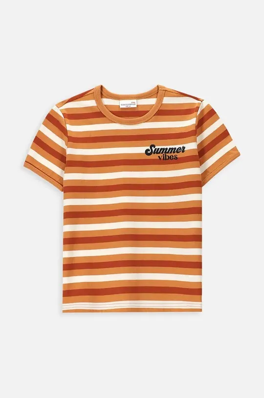 marrone Coccodrillo t-shirt in cotone per bambini Ragazzi