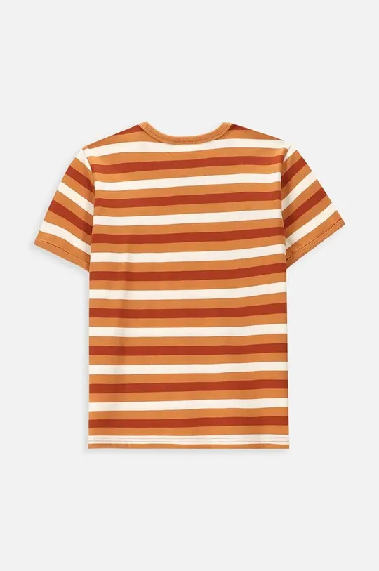 Coccodrillo t-shirt in cotone per bambini marrone
