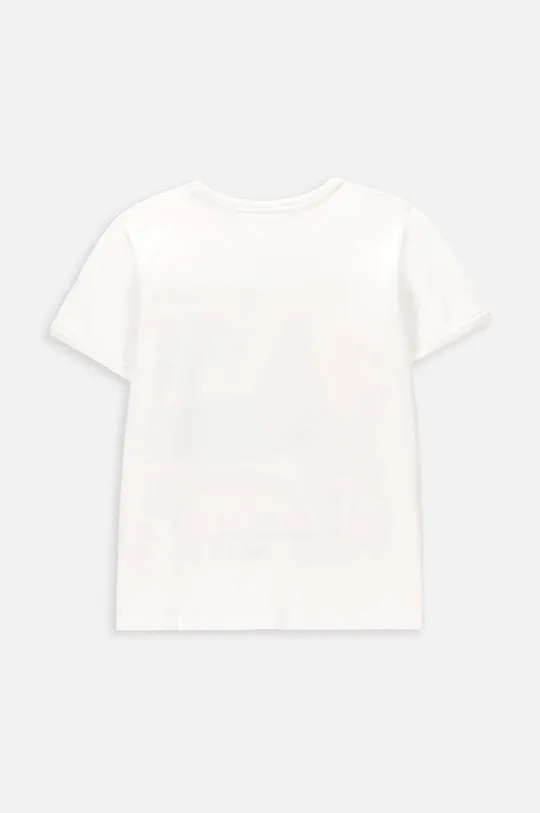 Detské bavlnené tričko Coccodrillo béžová