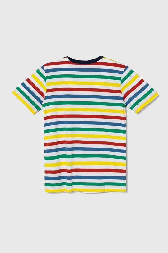 Дитяча бавовняна футболка United Colors of Benetton барвистий