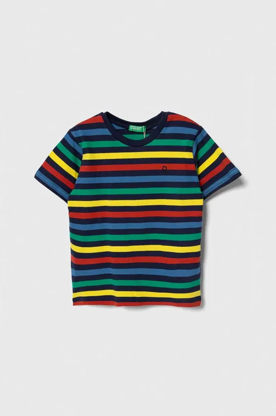pisana Otroška bombažna kratka majica United Colors of Benetton Fantovski