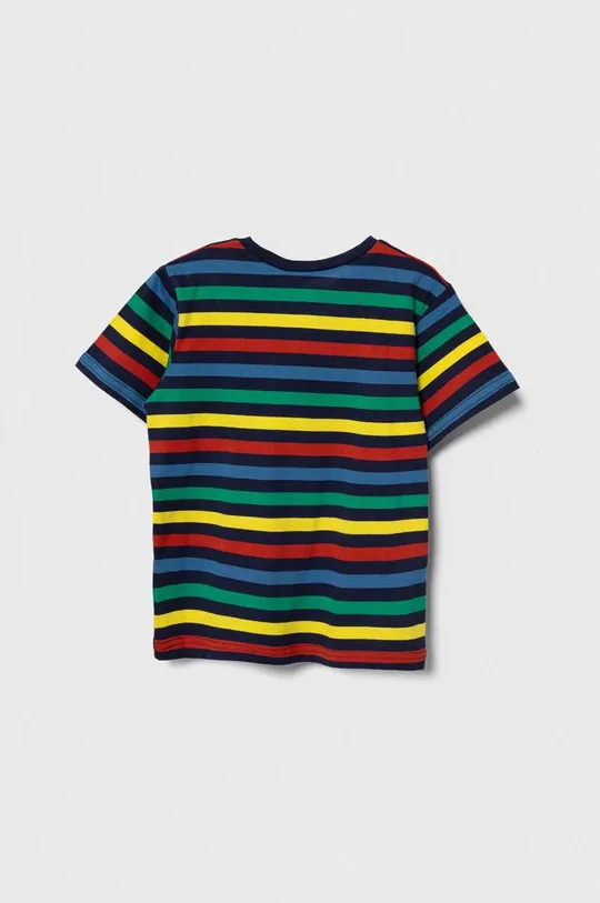 Παιδικό βαμβακερό μπλουζάκι United Colors of Benetton πολύχρωμο